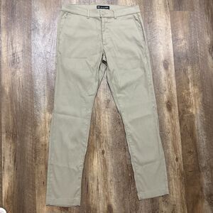 Travis Mathew Performance Chino Golf Pants Lightweight Khaki Stretch Men’s 33X31